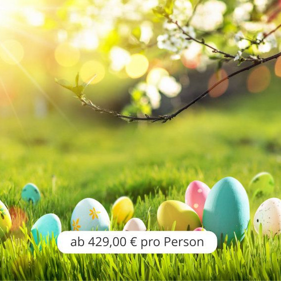 Osterarrangement mit Preis 2026