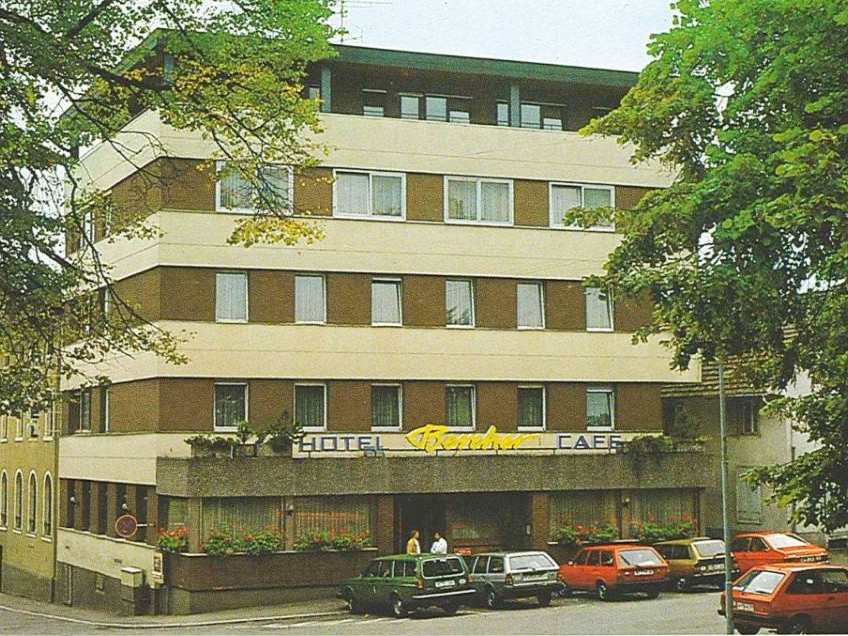 Hotel Bercher in Waldshut-Tiengen im Jahr 1975.