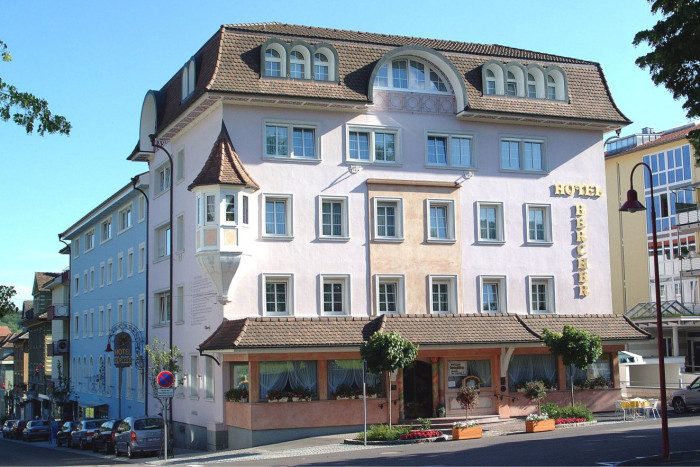 Hotel Bercher nach der Modernisierung im Jahr 1994.