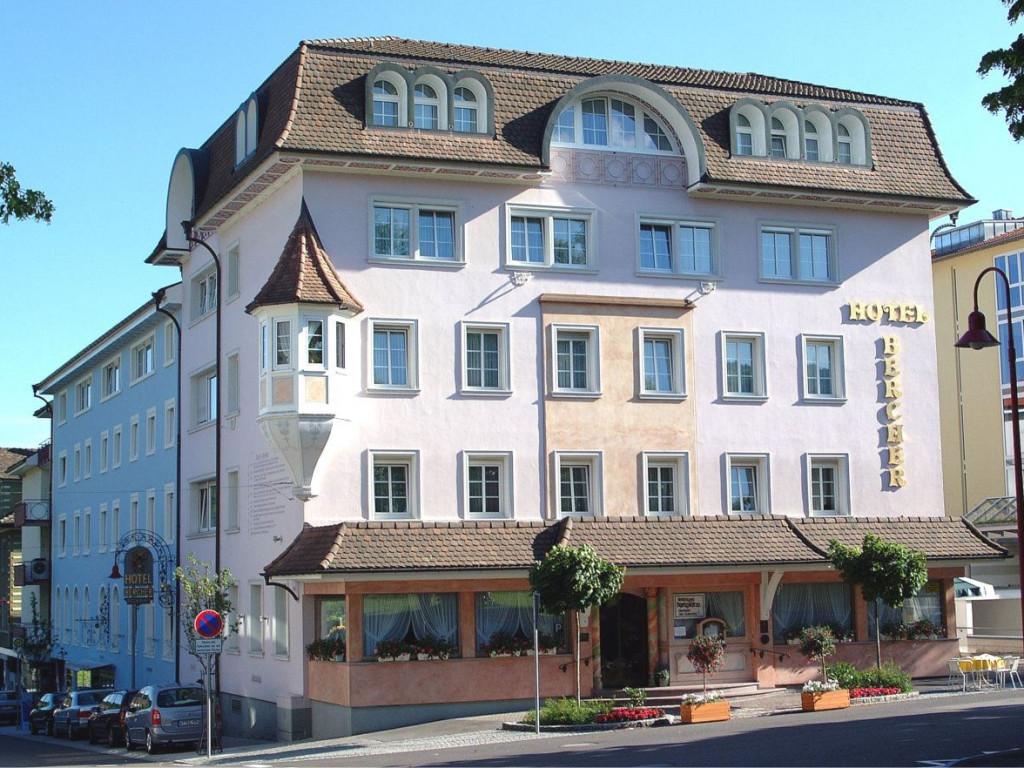 Hotel Bercher nach der Modernisierung im Jahr 1994.
