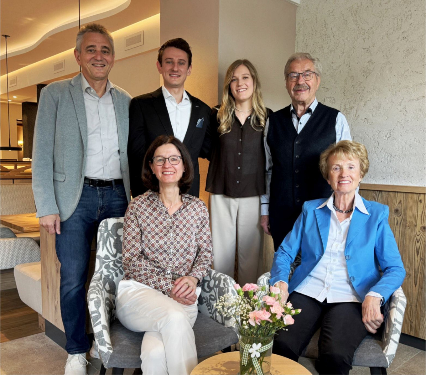 Die Gastgeberfamilie Maier-Bercher im Hotel Bercher in Waldshut-Tiengen.