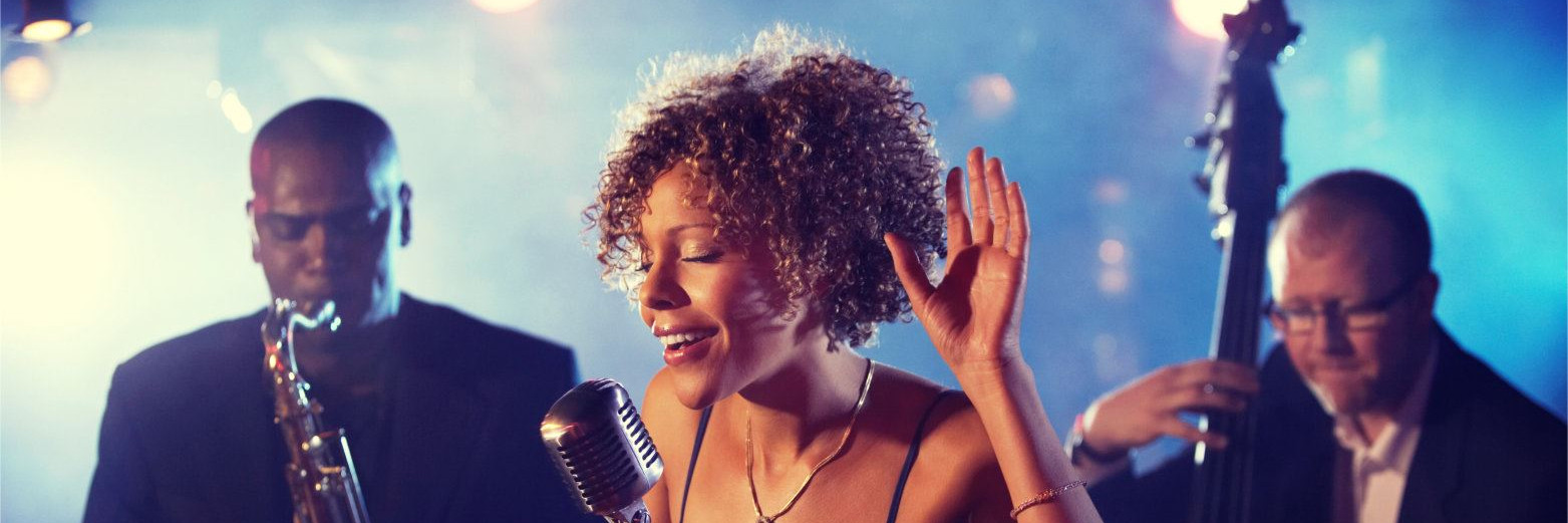 Jazz-Sängerin