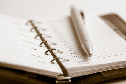 Schreibblock für Tagung