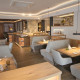 Modernes Restaurant im 4-Sterne-Hotel Bercher in Waldshut-Tiengen