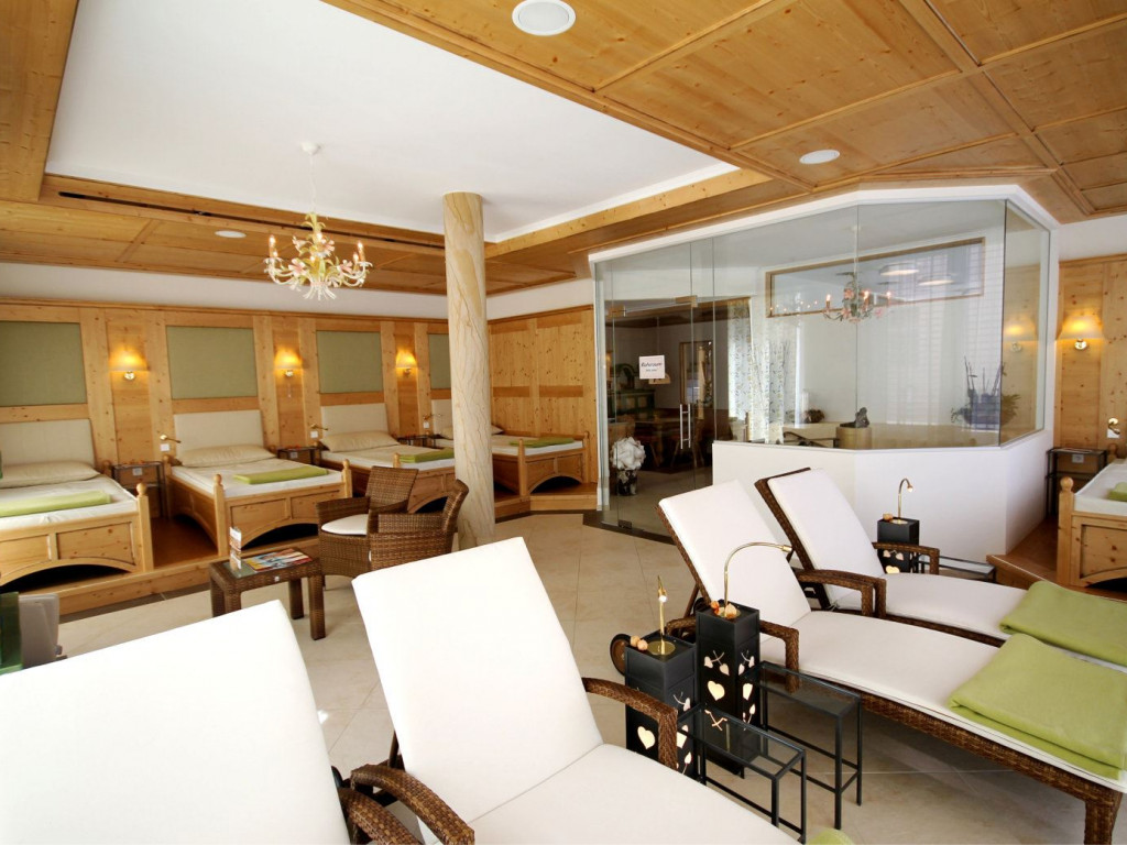 Ruheraum im Wellnessbereich des Hotel Bercher im Südschwarzwald.