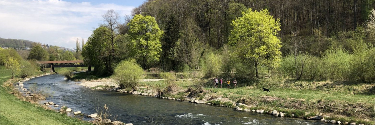 Naherholungsgebiet an der Wutach in Tiengen