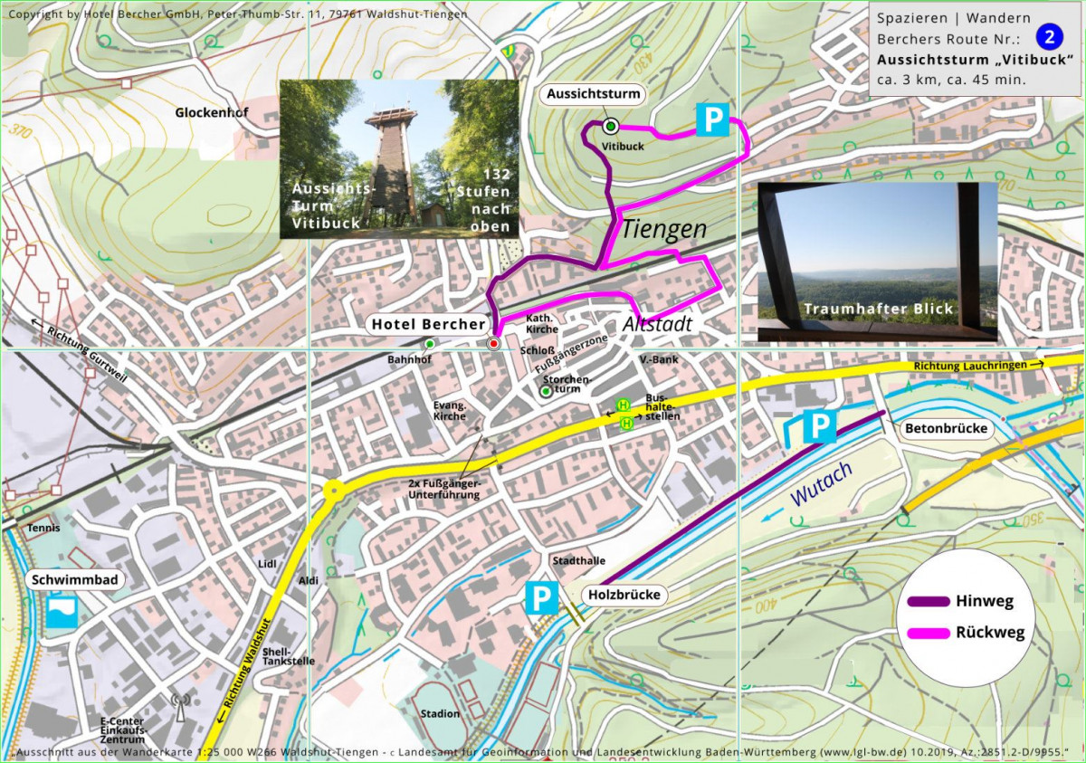 Wanderroute 2 Aussichtsturm