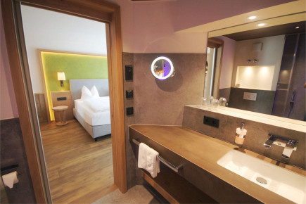 Blick vom Bad Zimmer 214