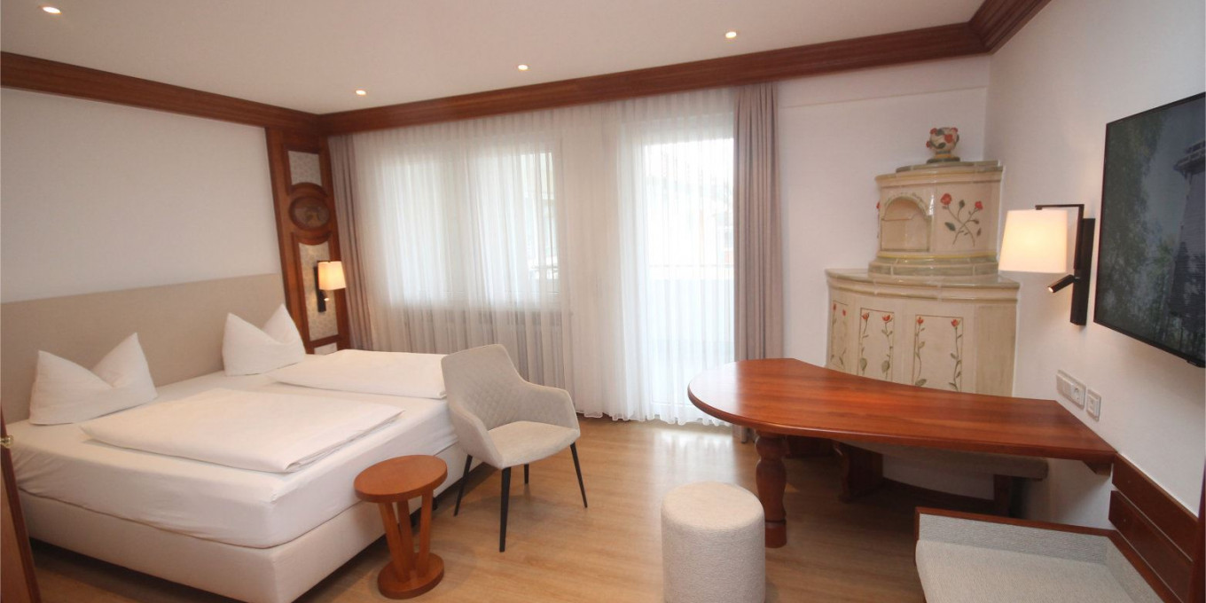 Standard Doppelzimmer 301 im Hotel Bercher in Waldshut-Tiengen.