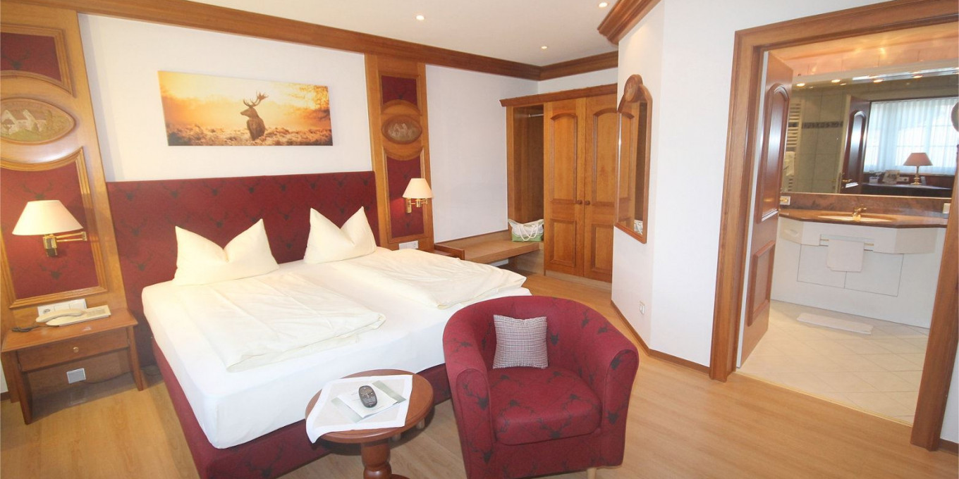 Standard Doppelzimmer 306 im Hotel Bercher in Waldshut-Tiengen.