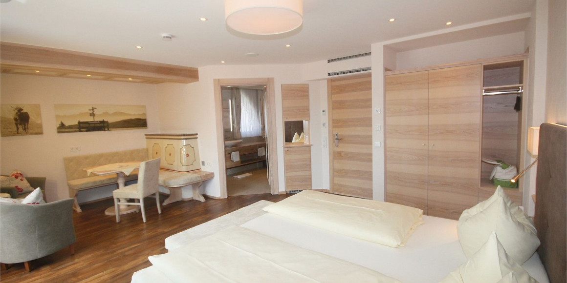 Zimmer 401 vom Bett aus