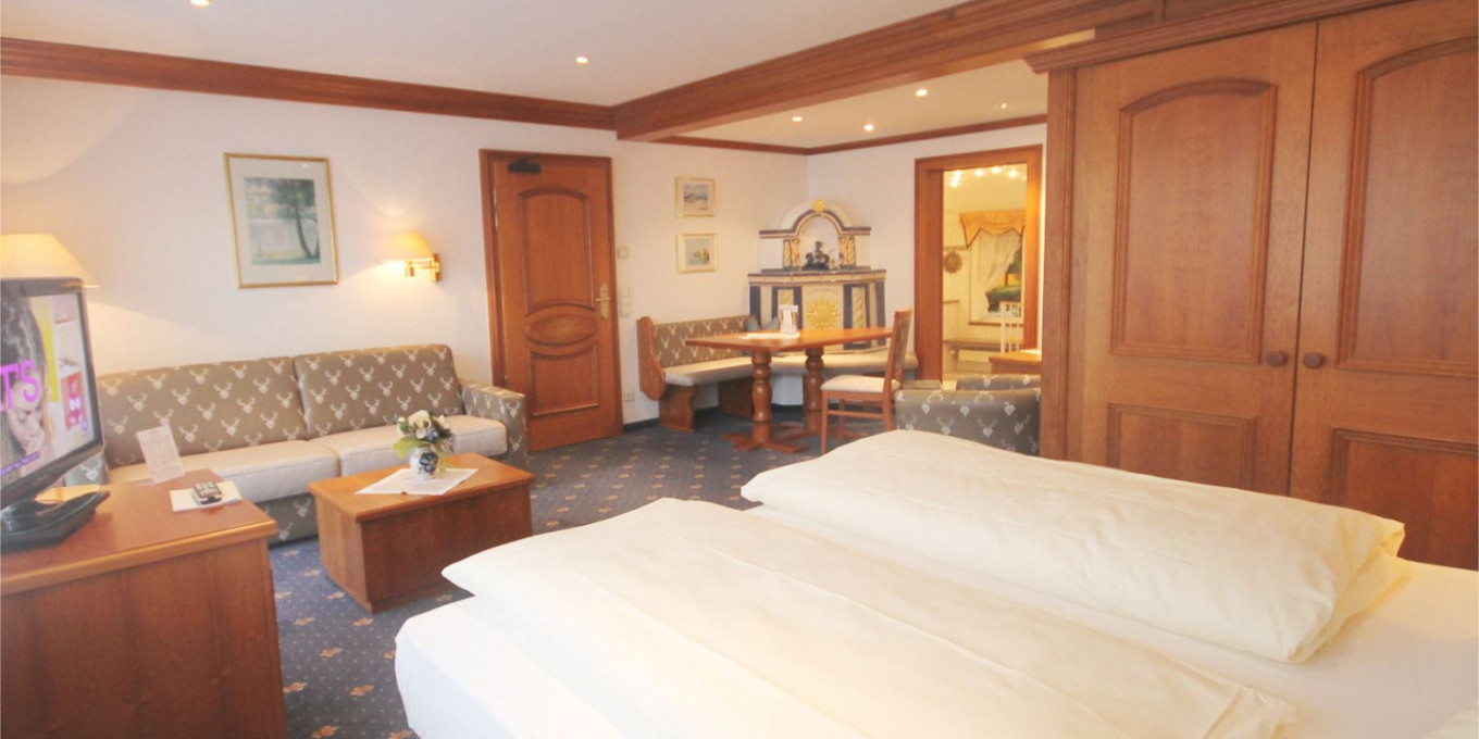Weitere Ansicht der Sonnensuite 307 im Hotel Bercher in Waldshut-Tiengen.